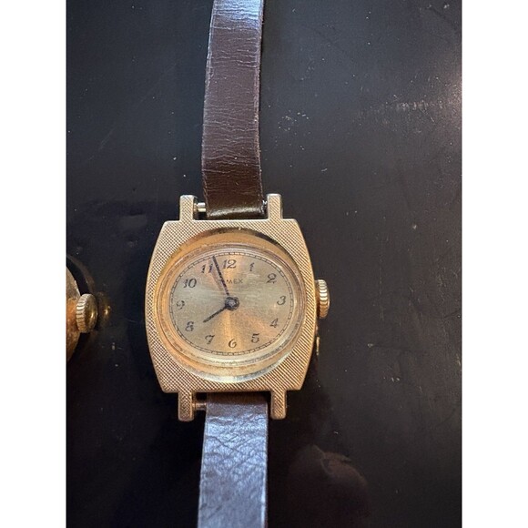 Vintage Timex Electric Gold Tone St Steel Womens Wrist Watch Bundle - Picture 4 of 11